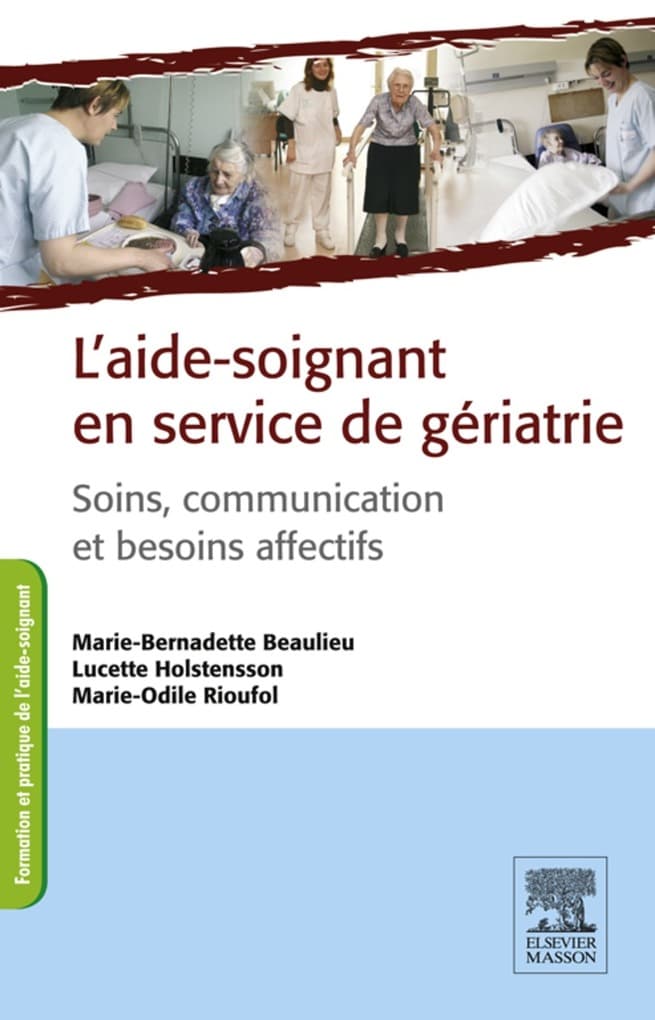 L'aide-soignant en service de gériatrie
