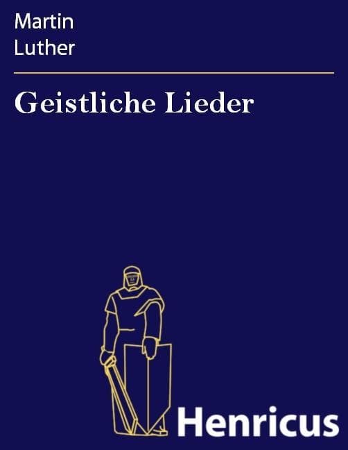 Geistliche Lieder