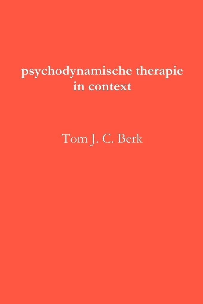 psychodynamische therapie in context