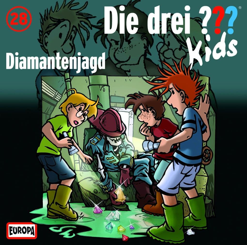 Die drei ??? Kids 28. Diamantenjagd (drei Fragezeichen) CD