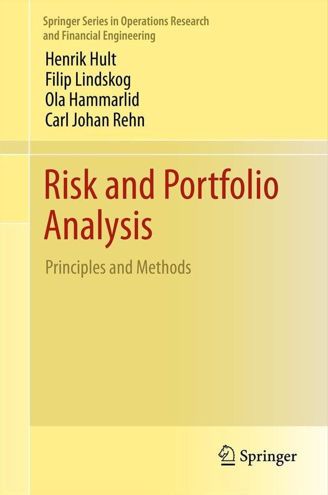 Risk and Portfolio Analysis