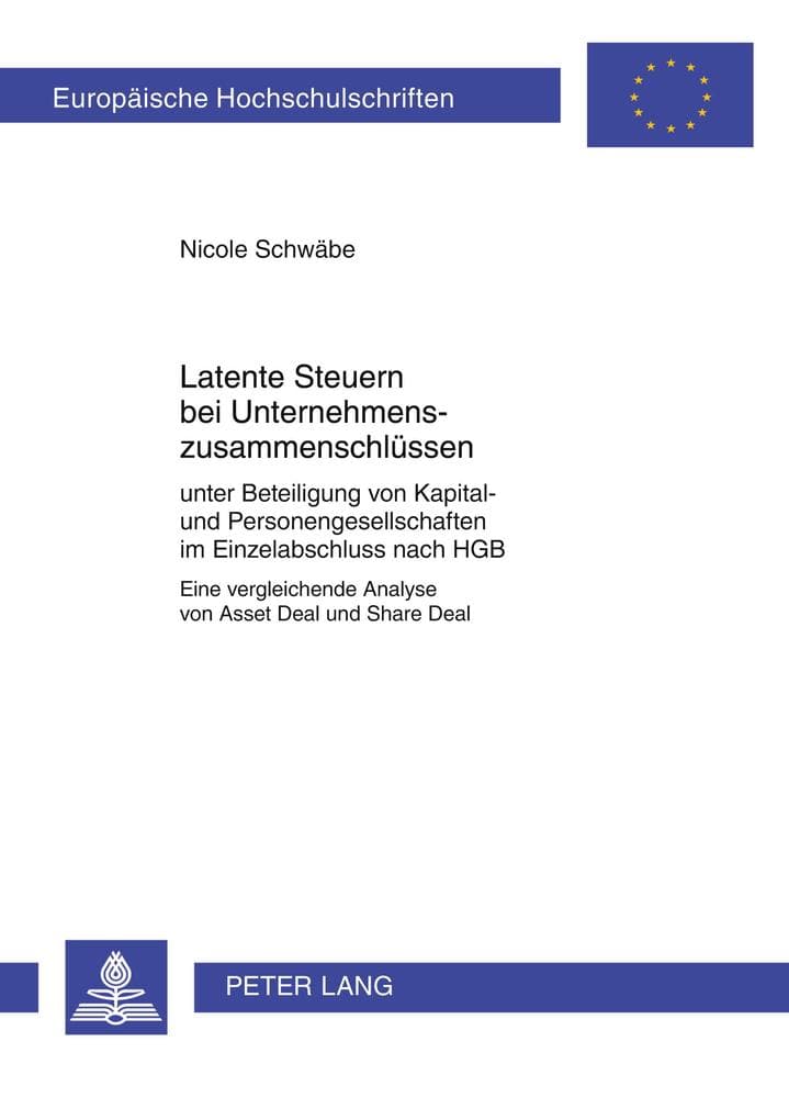 Latente Steuern bei Unternehmenszusammenschlüssen