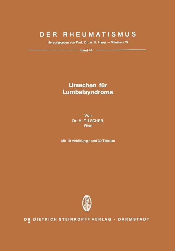 Ursachen für Lumbalsyndrome