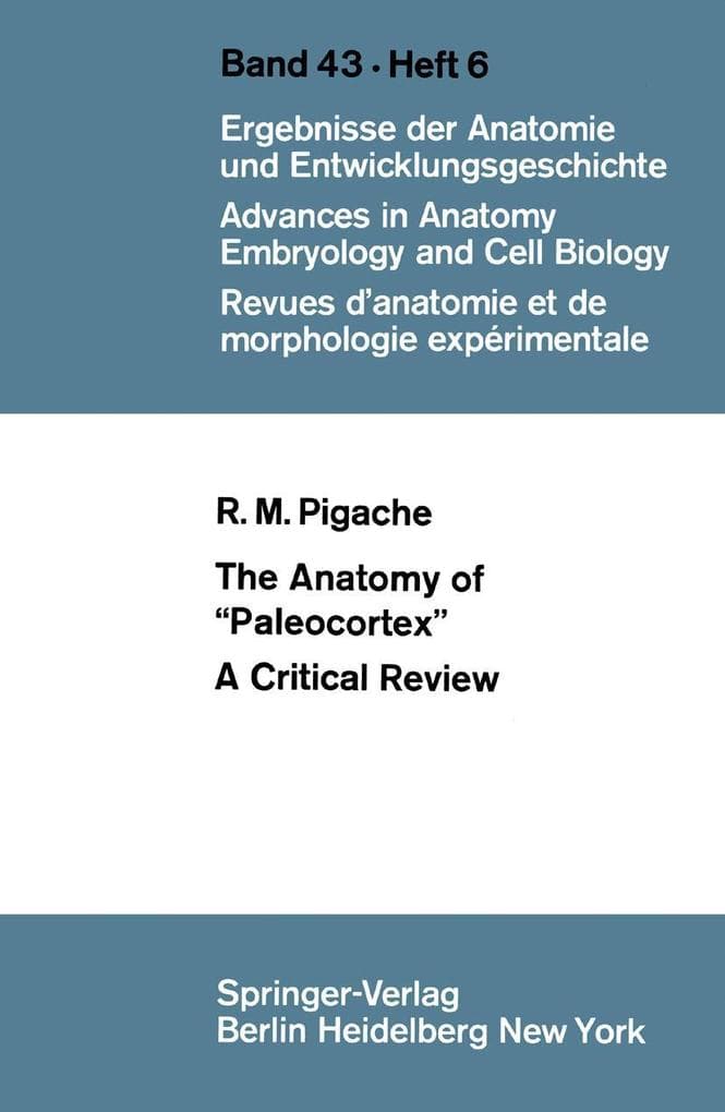The Anatomy of "Paleocortex"