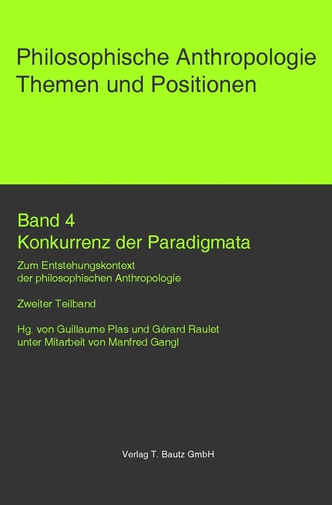 Konkurrenz der Paradigmata.