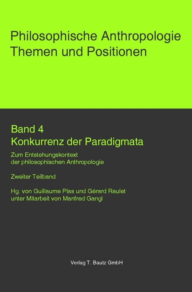 Konkurrenz der Paradigmata.
