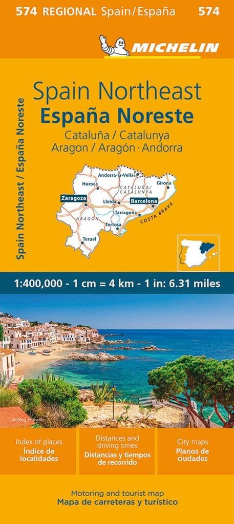 Spain Northeast 1:400 000