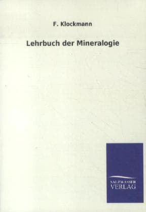 Lehrbuch der Mineralogie