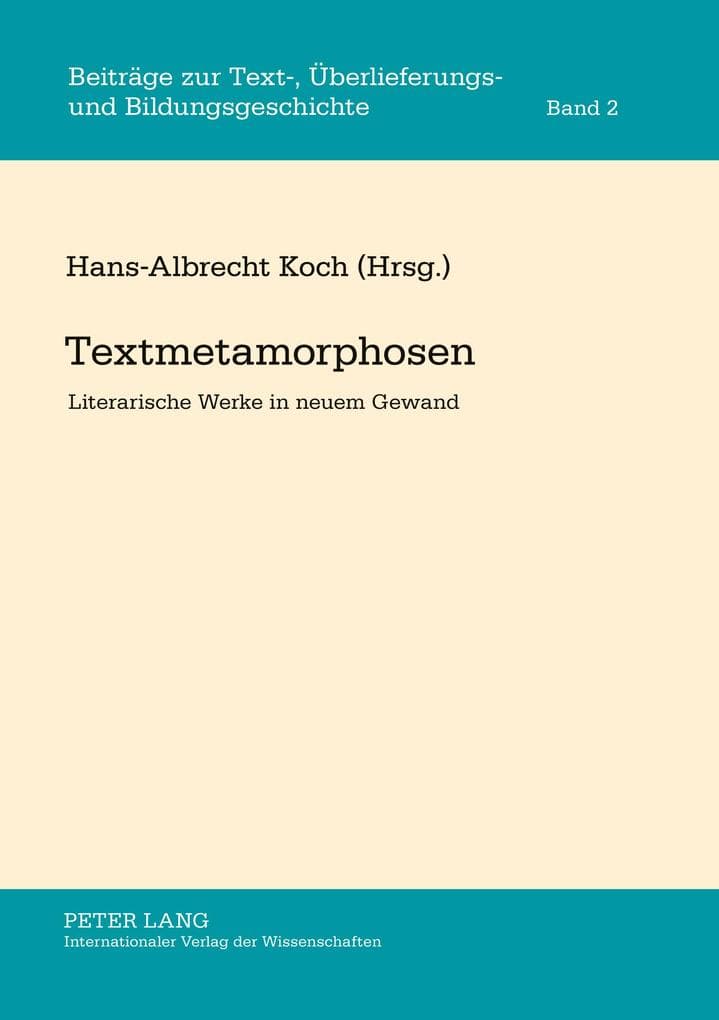 Textmetamorphosen