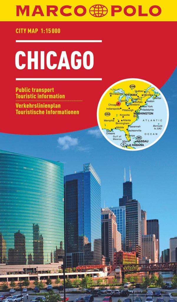 MARCO POLO Cityplan Chicago 1 : 15.000