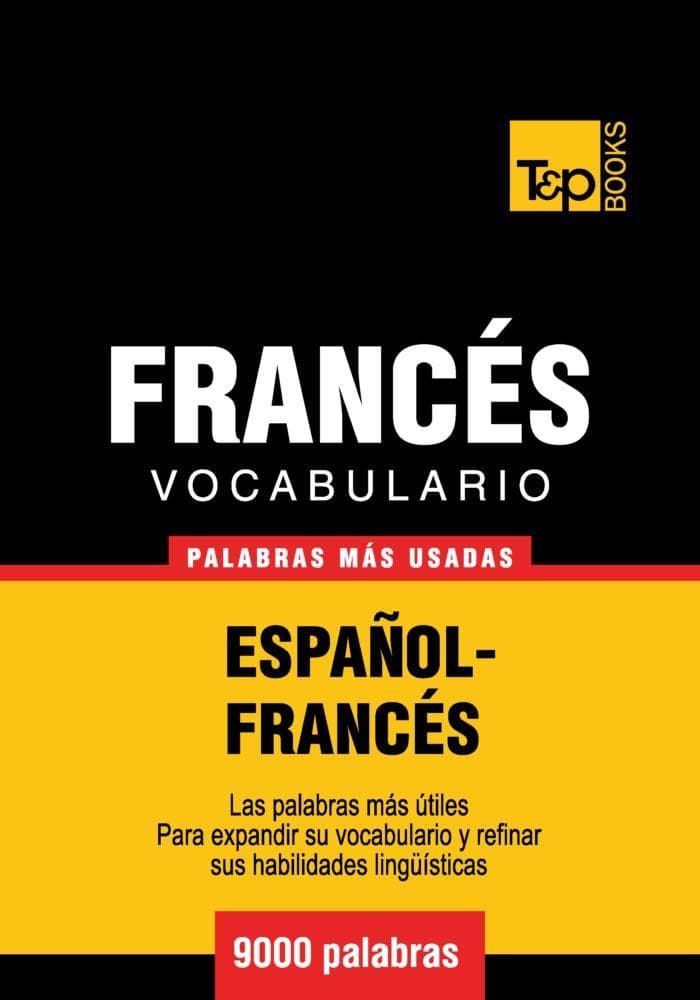 Vocabulario español-francés - 9000 palabras más usadas