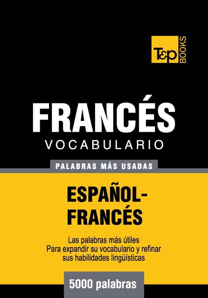 Vocabulario español-francés - 5000 palabras más usadas