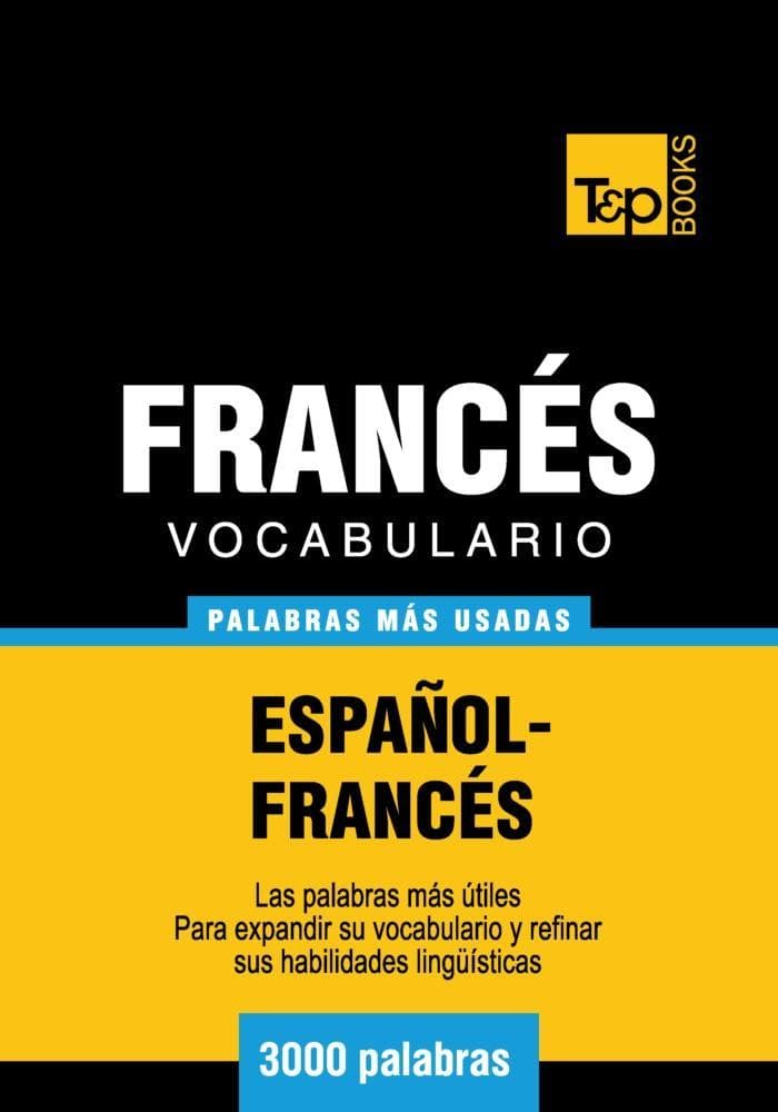 Vocabulario español-francés - 3000 palabras más usadas