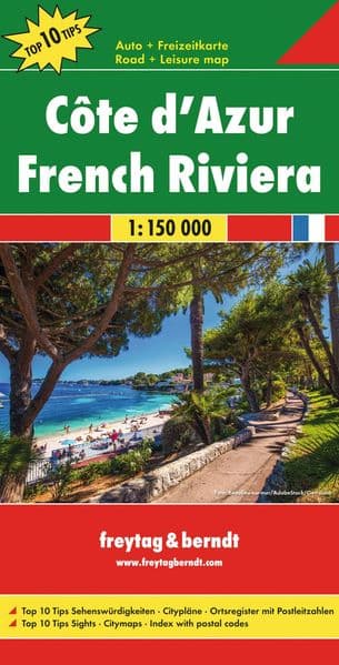 Cote d' Azur 1 : 150 000