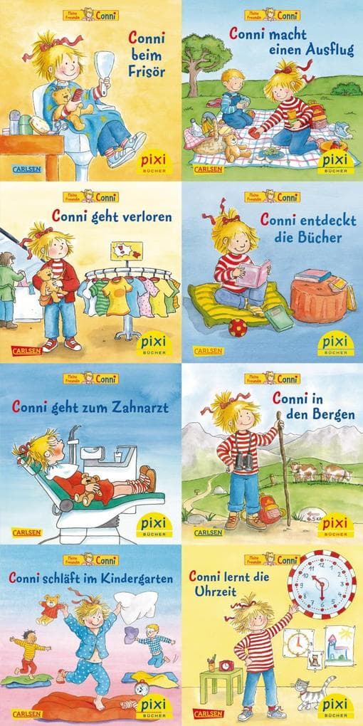 Pixi-8er-Set 220: Neues von Conni (8x1 Exemplar)
