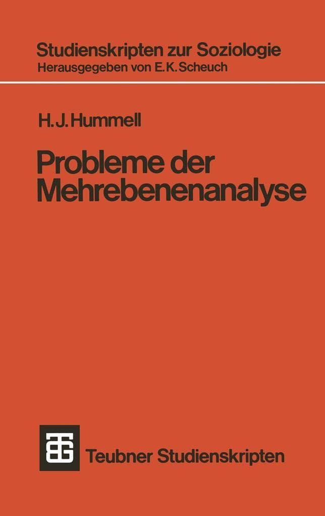 Probleme der Mehrebenenanalyse