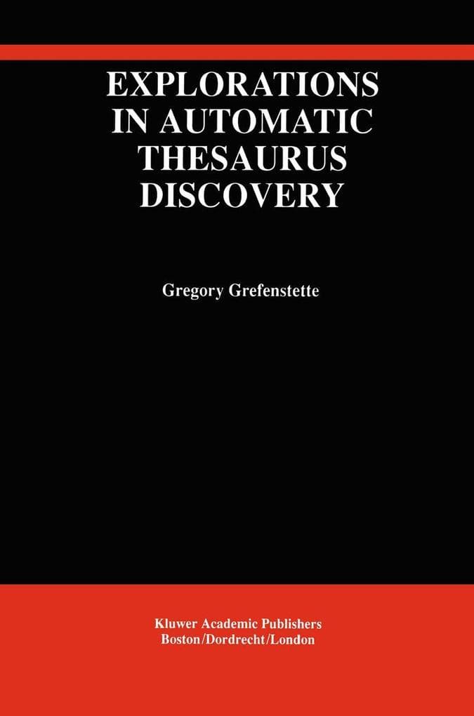 Explorations in Automatic Thesaurus Discovery
