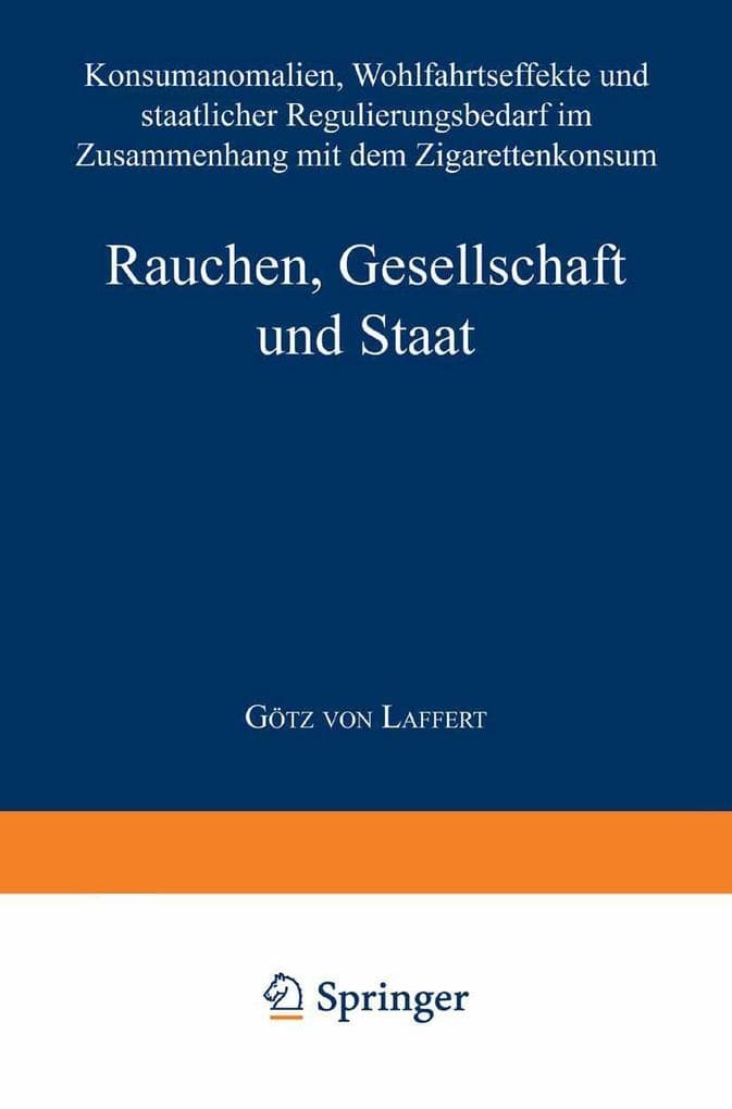 Rauchen, Gesellschaft und Staat