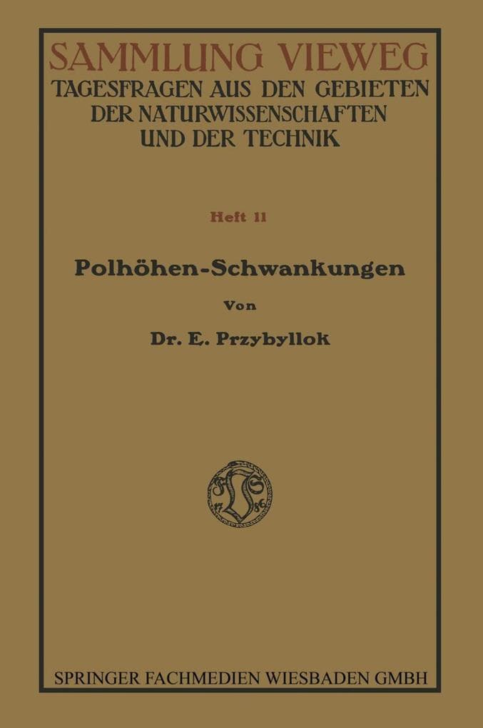 Die Polhöhenschwankungen