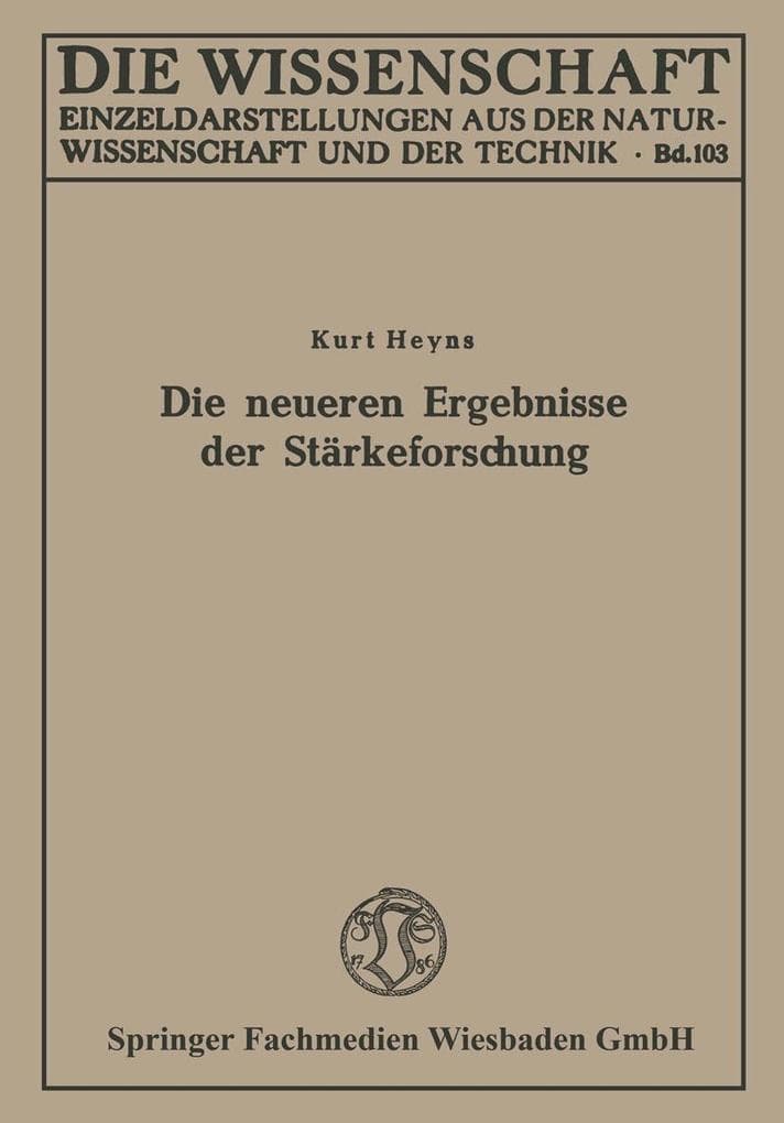 Die neueren Ergebnisse der Stärkeforschung