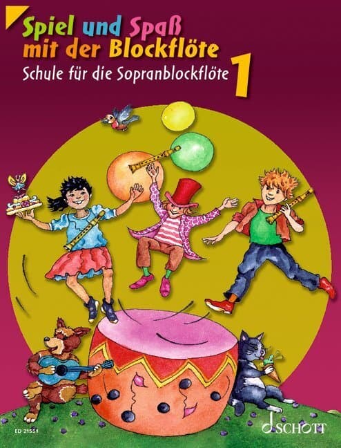 Spiel und Spaß mit der Blockflöte. Schülerheft