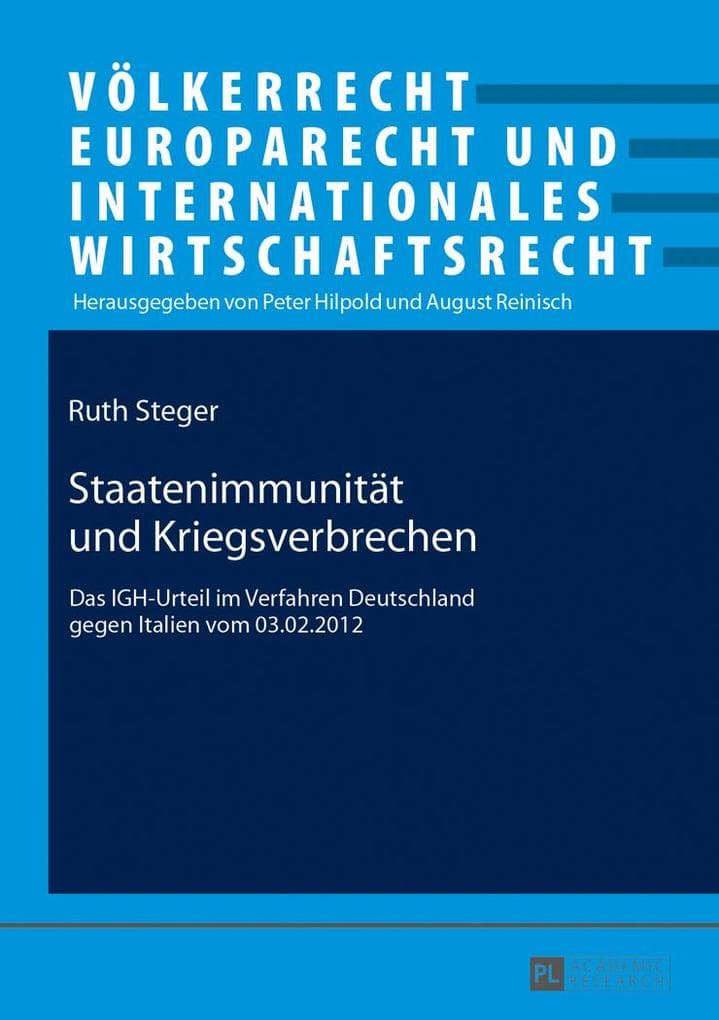 Staatenimmunität und Kriegsverbrechen