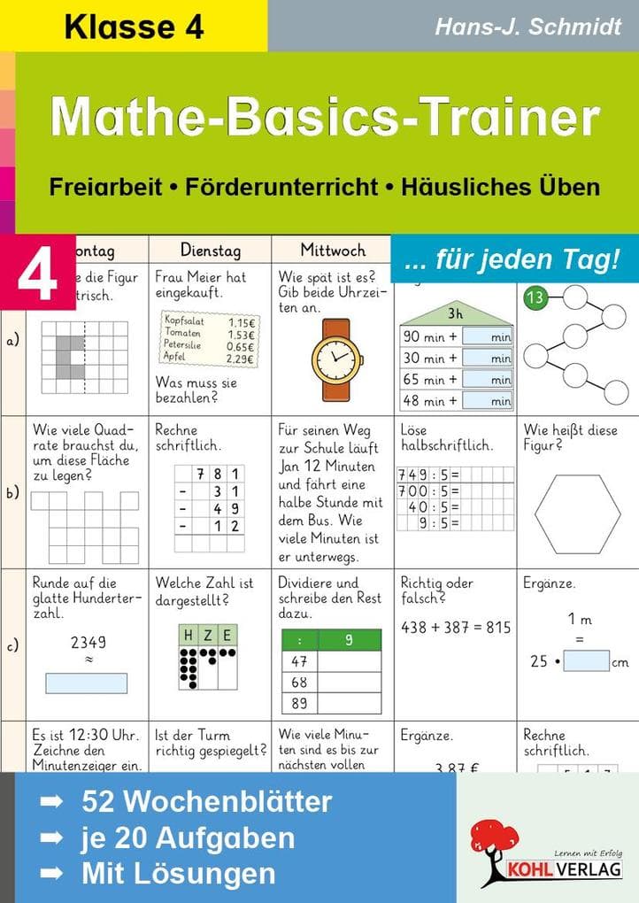 Mathe-Basics-Trainer 4. Schuljahr
