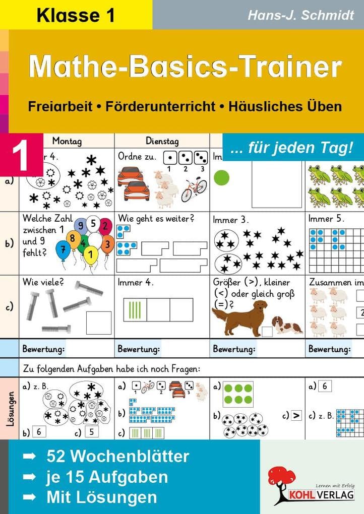 Mathe-Basics-Trainer / 1. Schuljahr