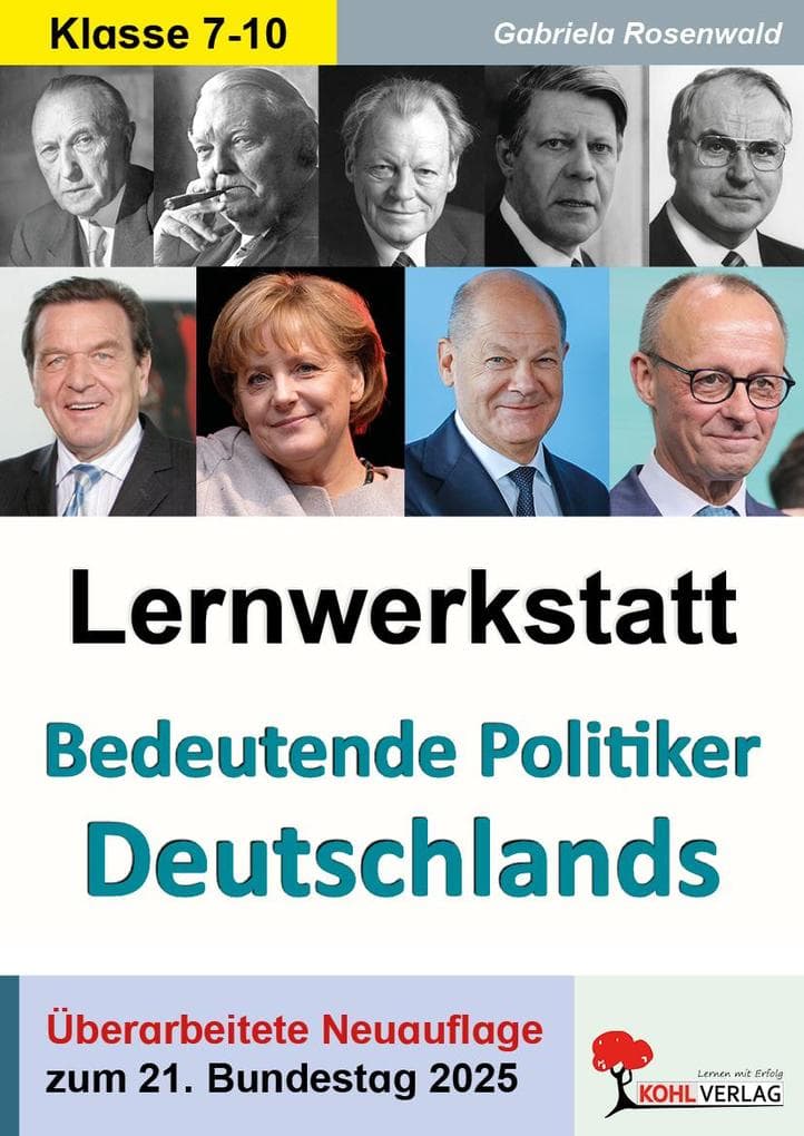 Lernwerkstatt Bedeutende Politiker Deutschlands