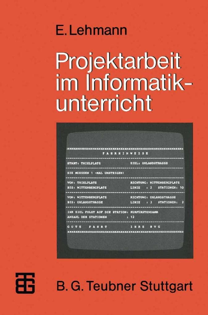 Projektarbeit im Informatikunterricht