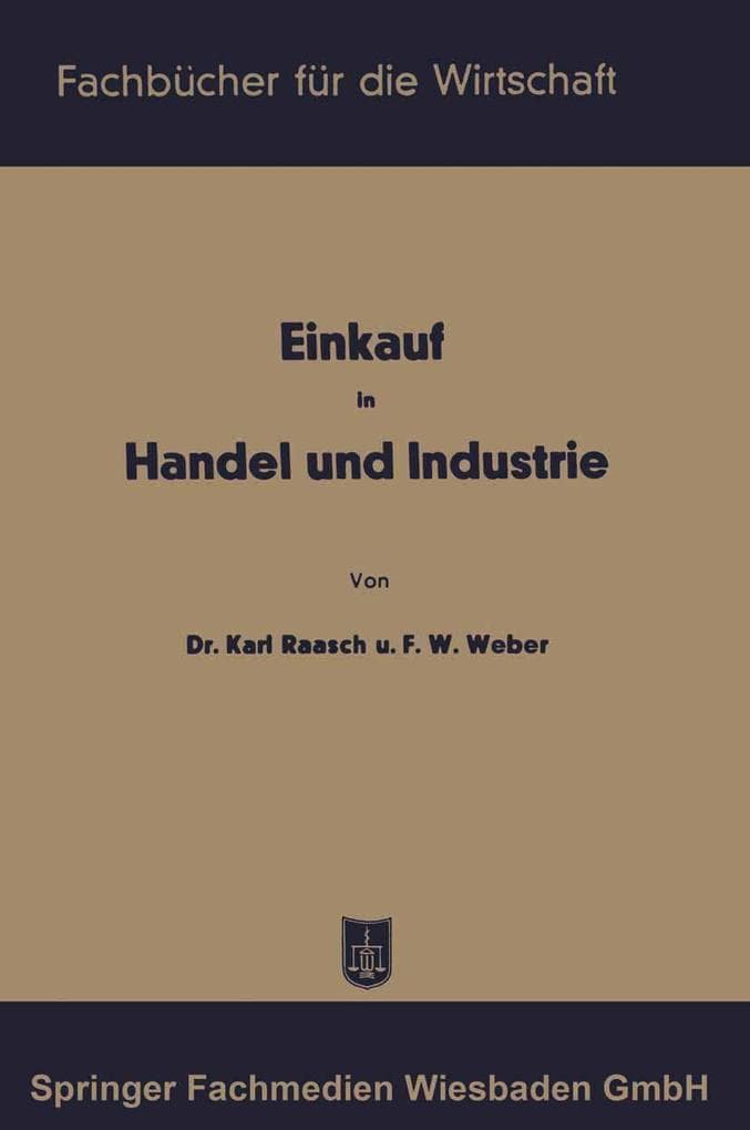 Einkauf in Handel und Industrie