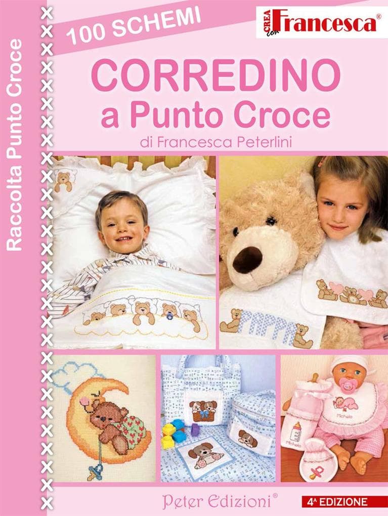 100 schemi corredino a punto croce