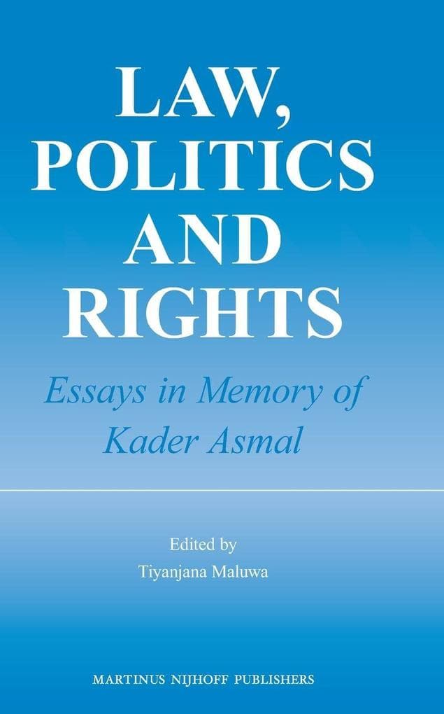 Law, Politics and Rights