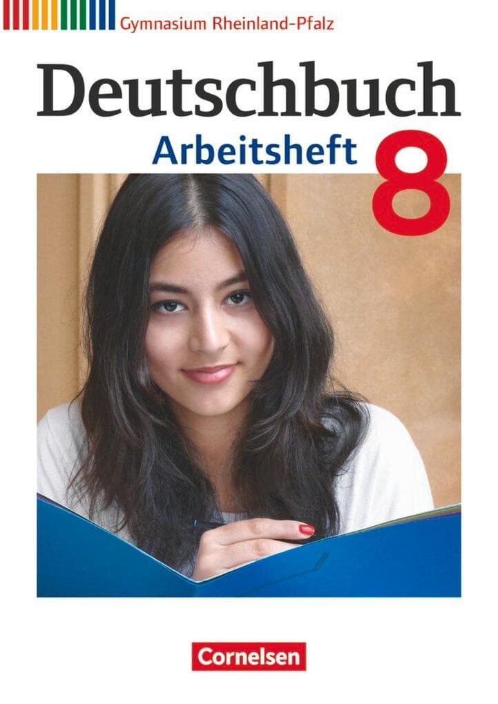 Deutschbuch Gymnasium 8. Schuljahr. Arbeitsheft mit Lösungen. Rheinland-Pfalz