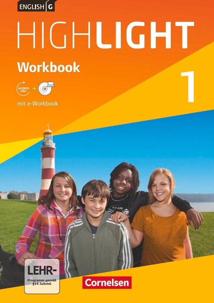 English G Highlight 01: 5. Schuljahr. Workbook mit CD-ROM (e-Workbook) und Audios online. Hauptschule