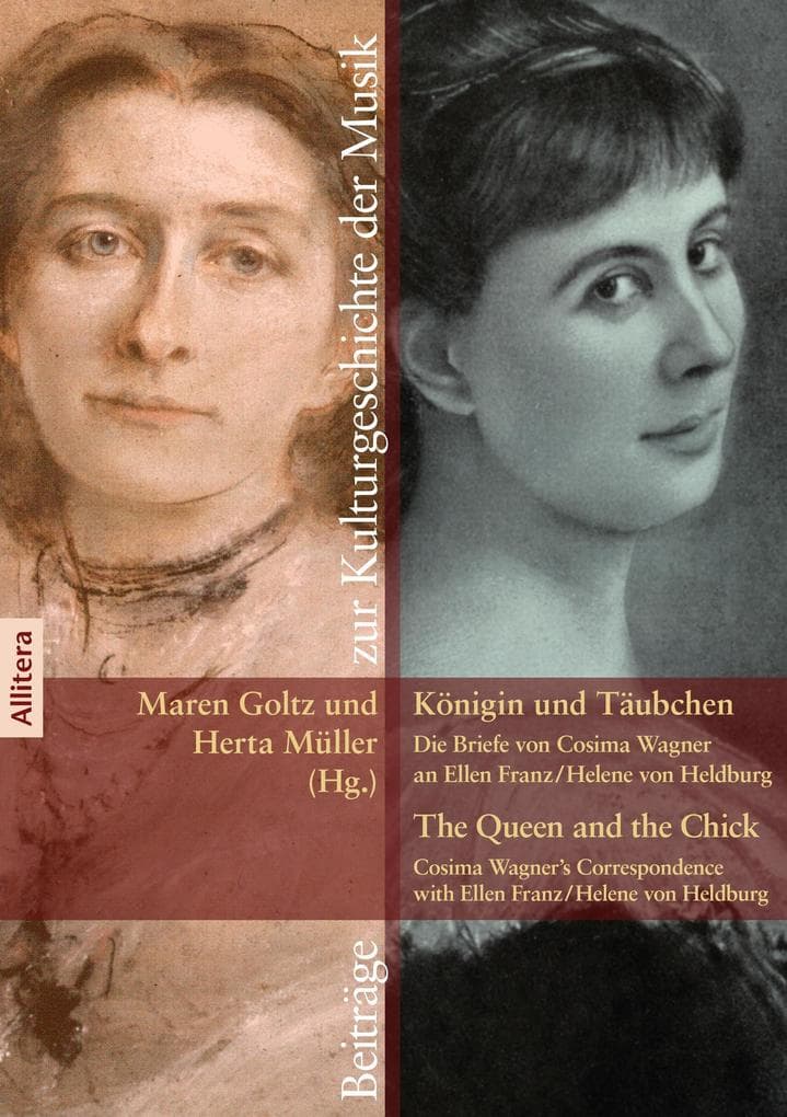 Königin und Täubchen. The Queen and the Chick