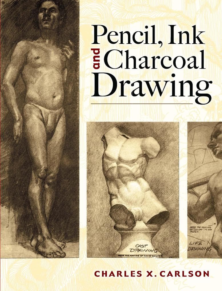 Pencil, Ink and Charcoal Drawing
