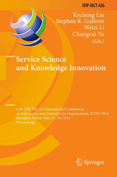 Service Science and Knowledge Innovation
