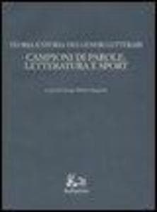 Campioni di parole: letteratura e sport