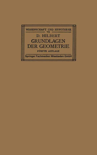 Grundlagen der Geometrie