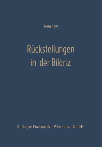 Rückstellungen in der Bilanz