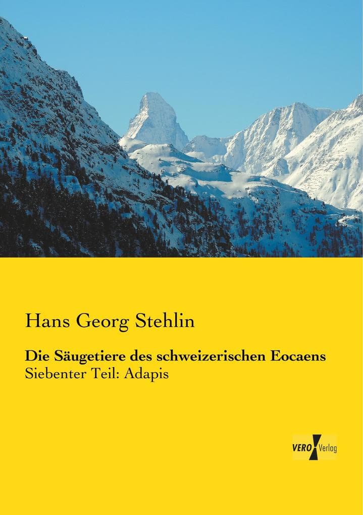 Die Säugetiere des schweizerischen Eocaens