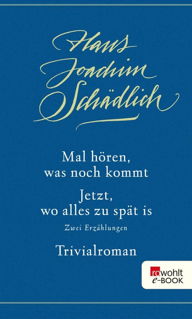 Mal hören, was noch kommt / Jetzt, wo alles zu spät is
