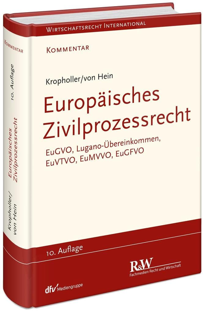 Europäisches Zivilprozessrecht