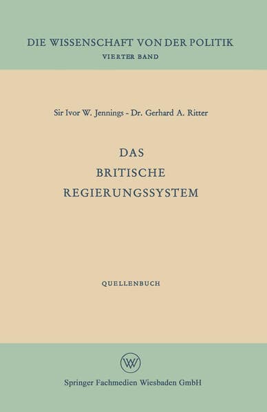 Das britische Regierungssystem