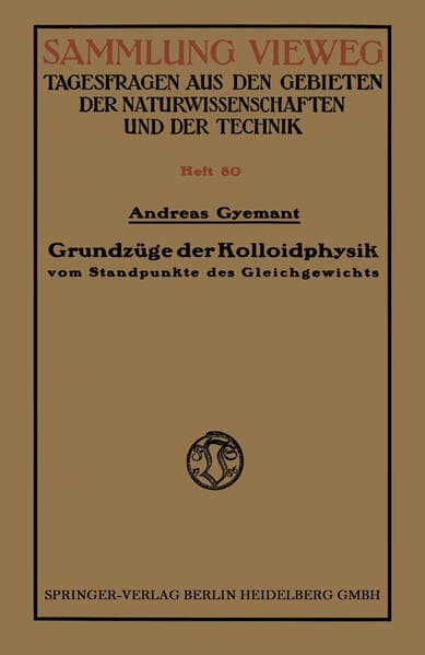 Grundzüge der Kolloidphysik