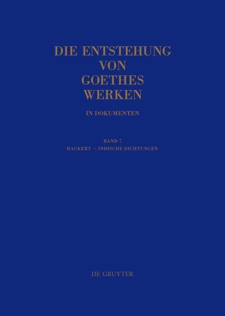Hackert - Indische Dichtungen
