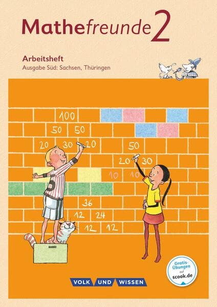 Mathefreunde 2. Schuljahr. Arbeitsheft Süd
