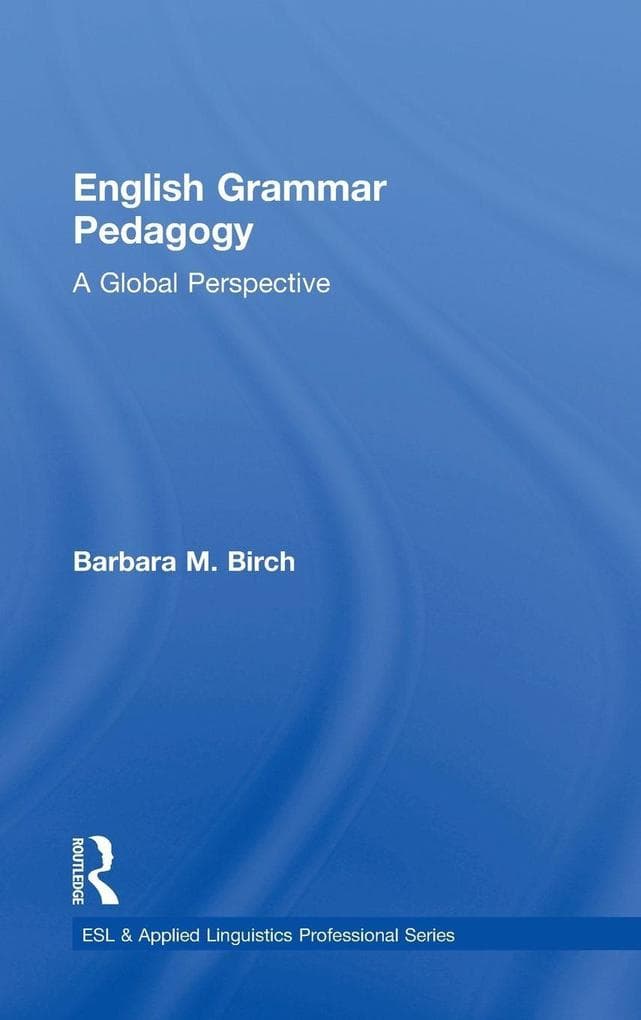 English Grammar Pedagogy