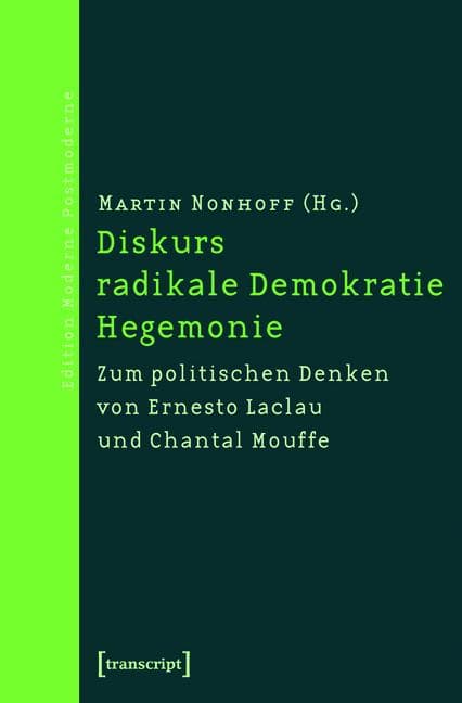 Diskurs - radikale Demokratie - Hegemonie